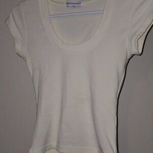 We Wore What Light Yellow T-Shirt Fitted